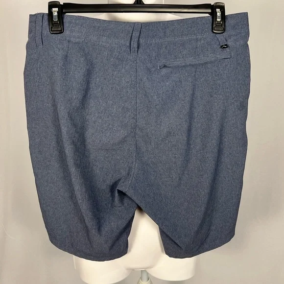 Denali Heather Navy Blue Stretch Hybrid Shorts Mens 34 D427617S - Picture 10 of 11